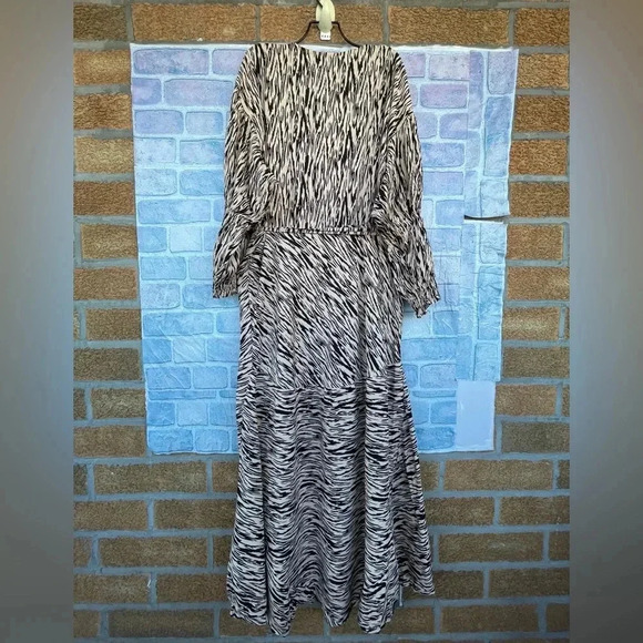 BALI ELF  Set Sail Puff Sleeve Wrap Dress XXXL - Picture 12 of 17